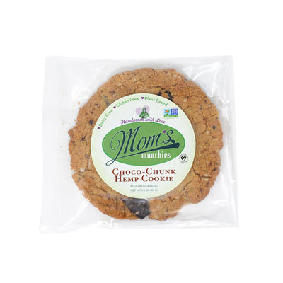 Chocolate Chunk Hemp Cookie Gluten Free Vegan Plant Based Non-GMO Project Verified