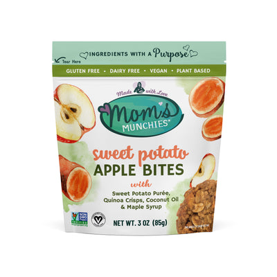 Sweet Potato Apple Bites Gluten-Free, Dairy-Free, Plant Based, Low In Natural Sugar, Non-GMO Project Verified